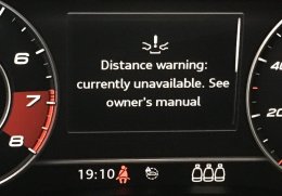 Audi 2018 presence currently limited see owners manual message 16 trax