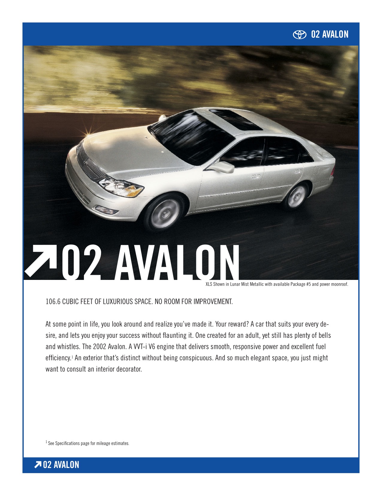 Toyota avalon brochure pdf